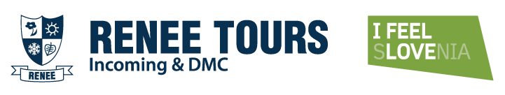 Logotip Renee Tours in I feel Slovenia